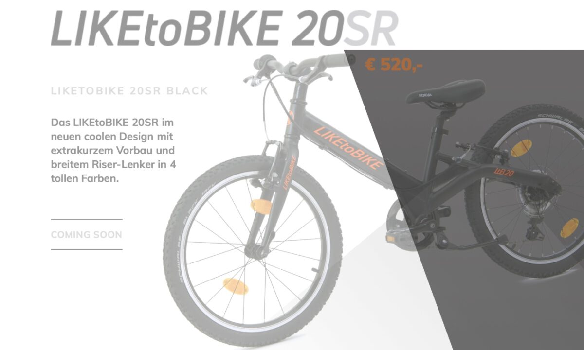 KOKUA Bikes, der Erfinder des Kinderlaufrads. LIKEaBIKE und LIKEtoBIKE