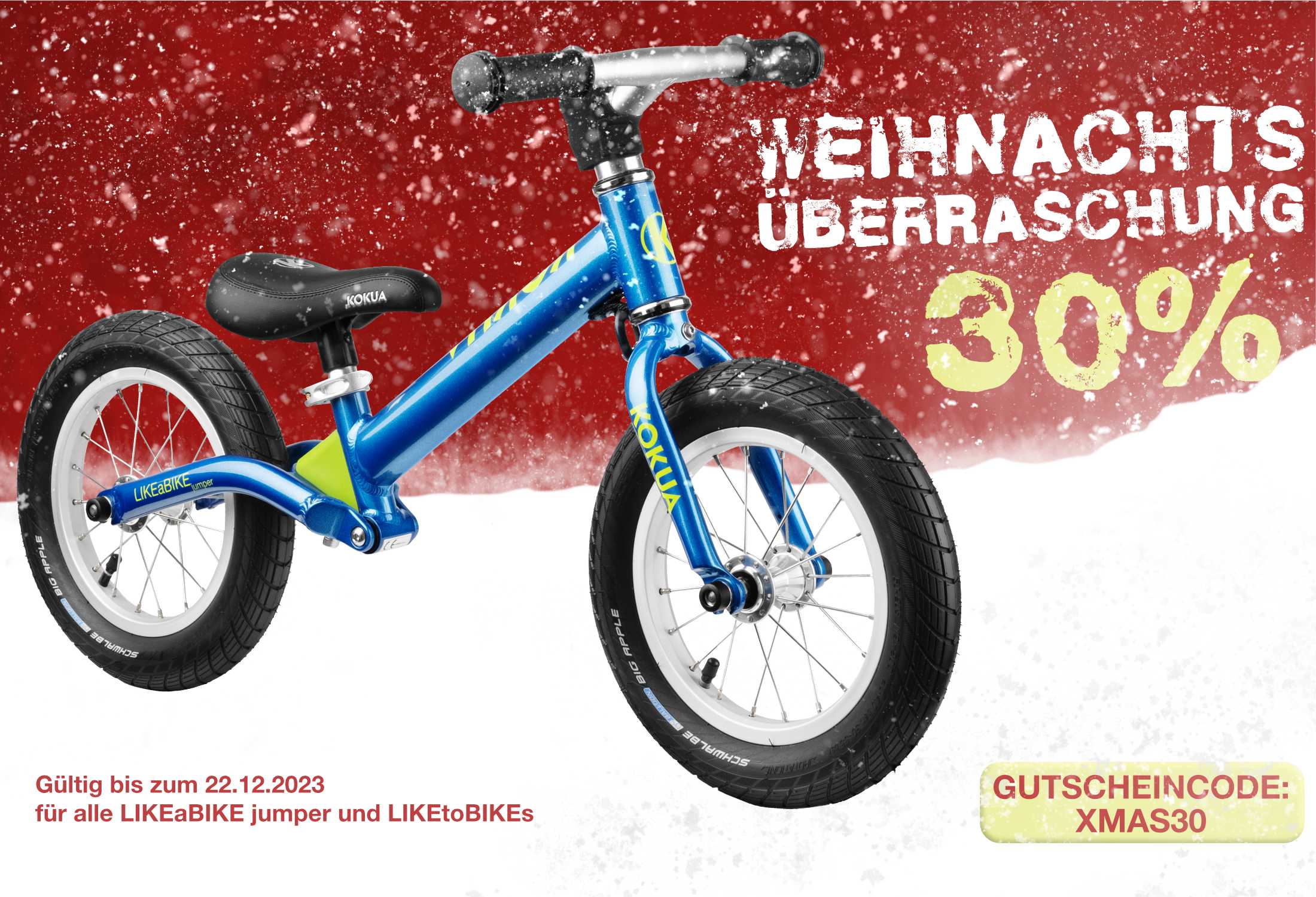 Weihnachtsaktion LIKEaBIKE jumper